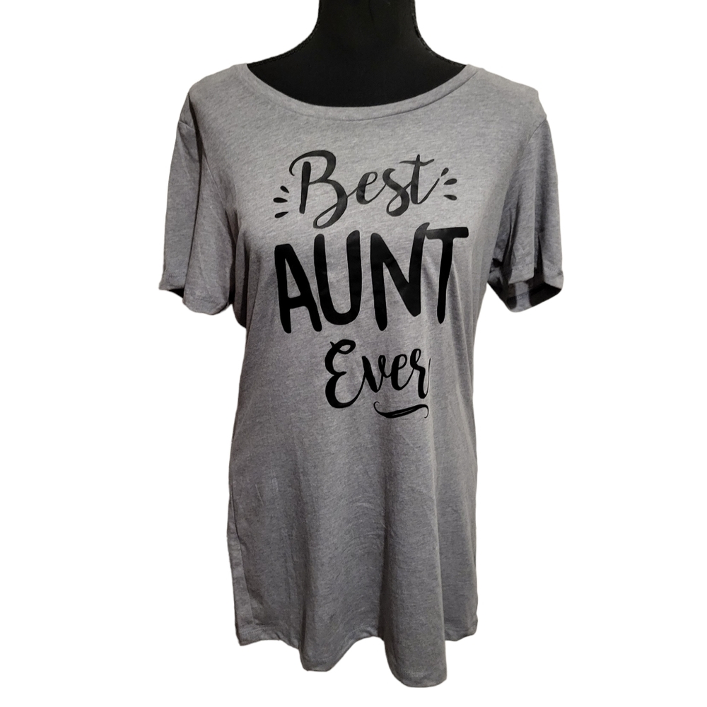 Next Level Apparel Aunt Tee Gray sz XL